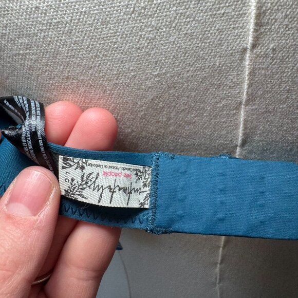 NWT Intimately Free People Midnight Cowboy Scuba V-Neck Bralette - Picture 8 of 11